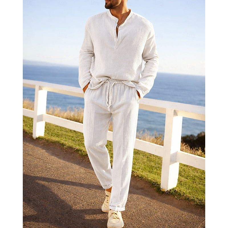 Completo Sportivo Uomo Casual T-Shirt e Pantaloni