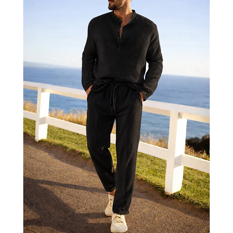 Completo Sportivo Uomo Casual T-Shirt e Pantaloni